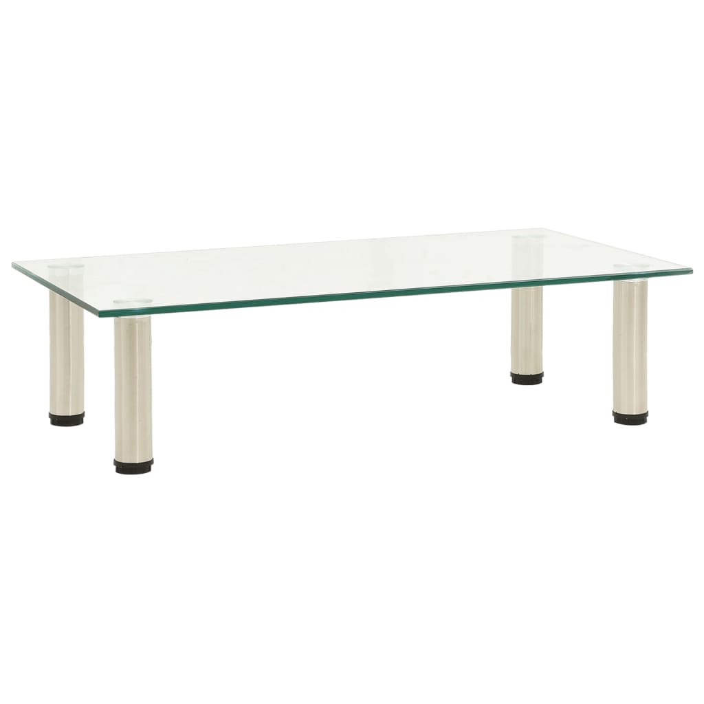 vidaXL Tv-meubel 40x35x17 cm gehard glas zwart