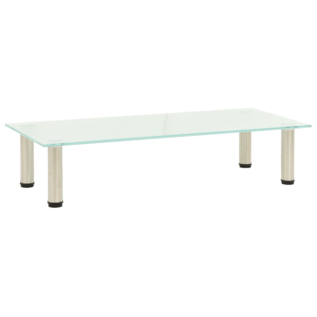 vidaXL Tv-meubel 40x35x17 cm gehard glas zwart