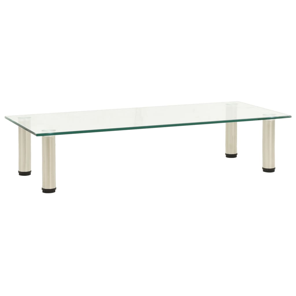 vidaXL Tv-meubel 40x35x17 cm gehard glas zwart