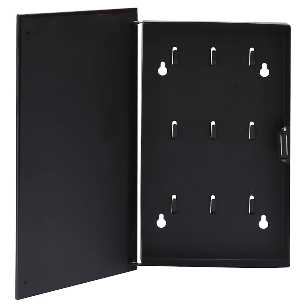 vidaXL Sleutelkast met magneetbord 35x35x5,5 cm wit