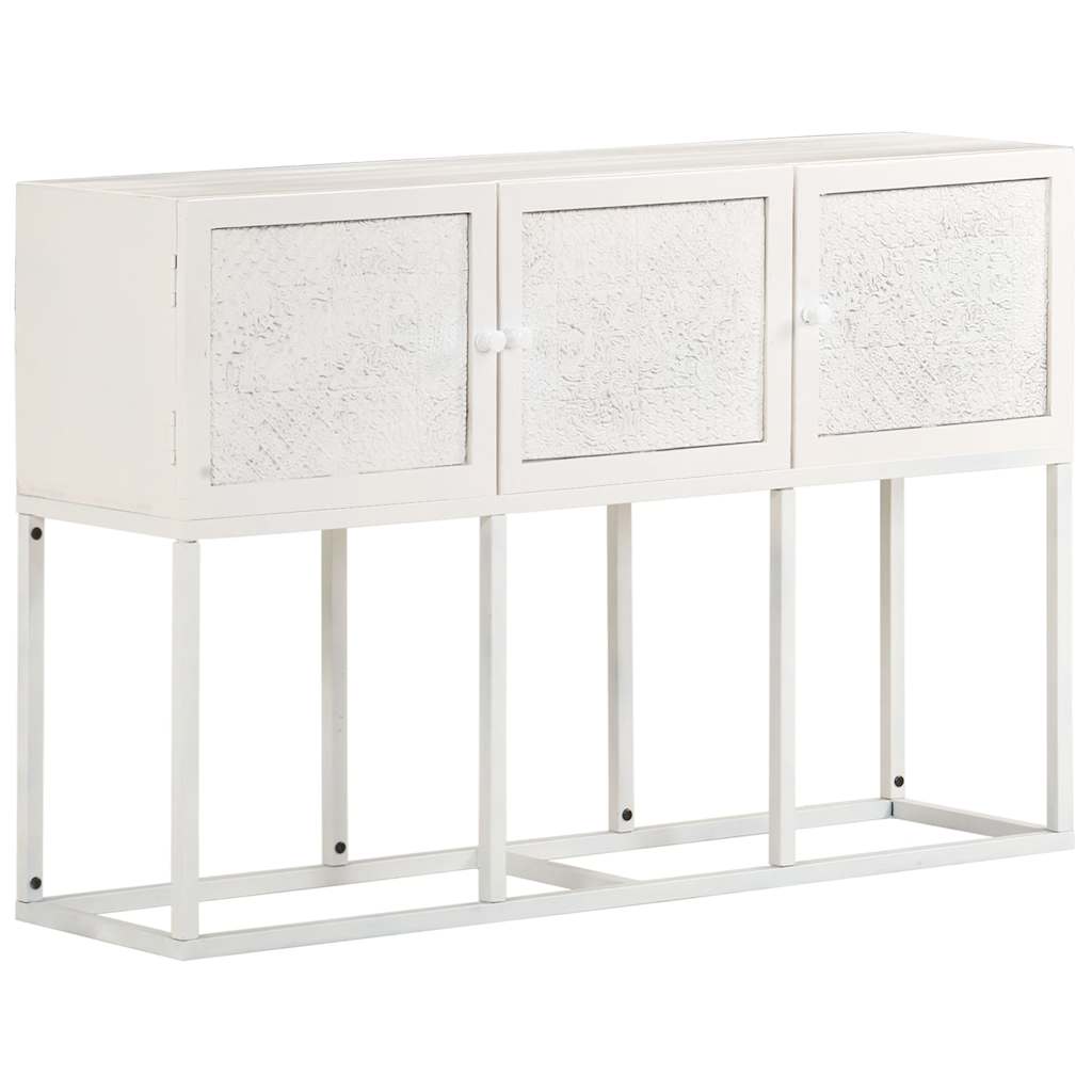vidaXL Sideboard 115x30x76 cm Solid Mango Wood