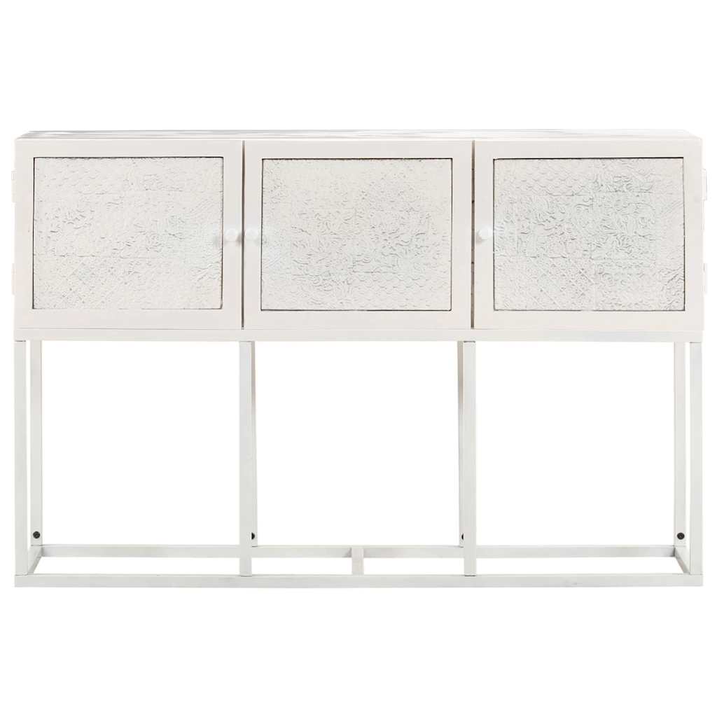 vidaXL Sideboard 115x30x76 cm Solid Mango Wood