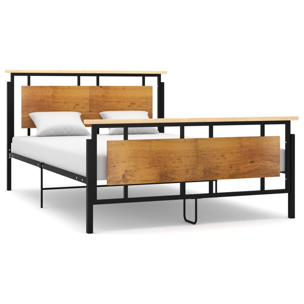 vidaXL Metal Bed Frame 120x200 cm