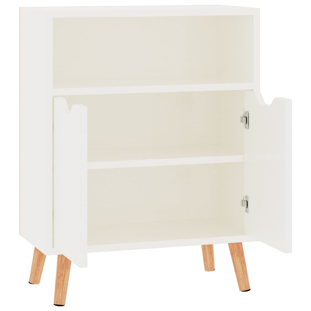 vidaXL Dressoir 60x30x72 cm bewerkt hout wit