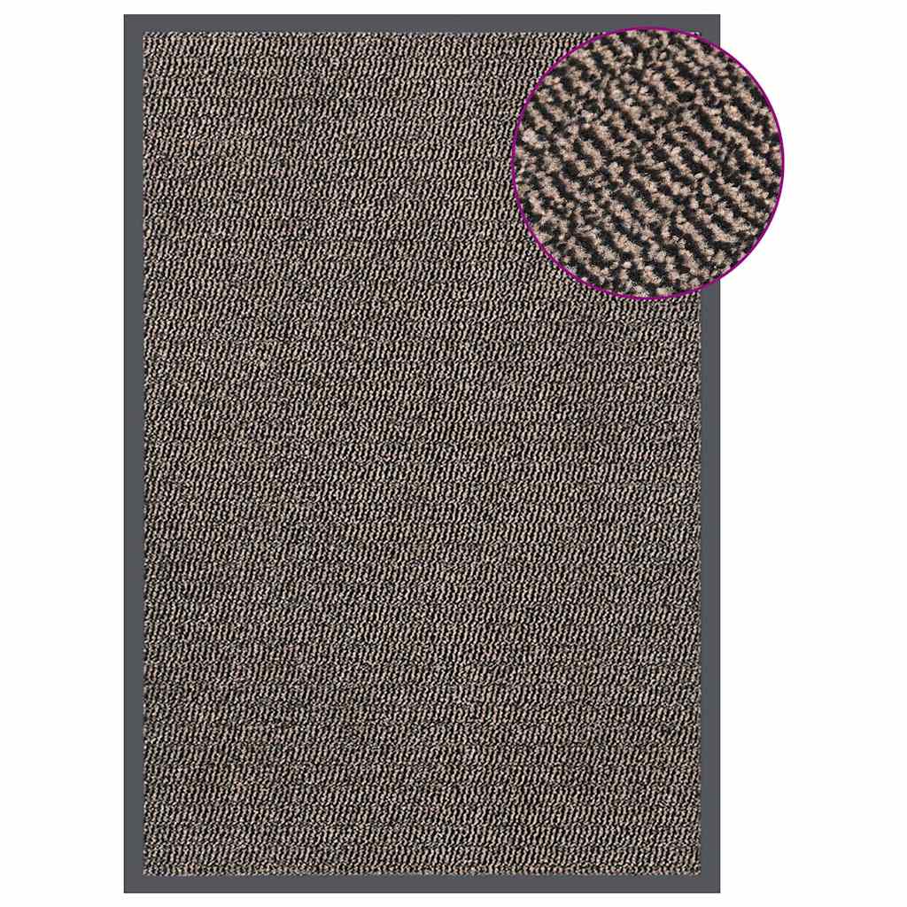 vidaXL Rectangular Tufted Doormat 40x60 cm Anthracite