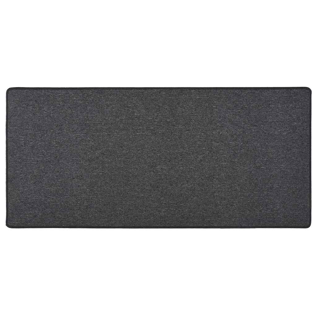 vidaXL Tapijtloper 50x100 cm antracietkleurig