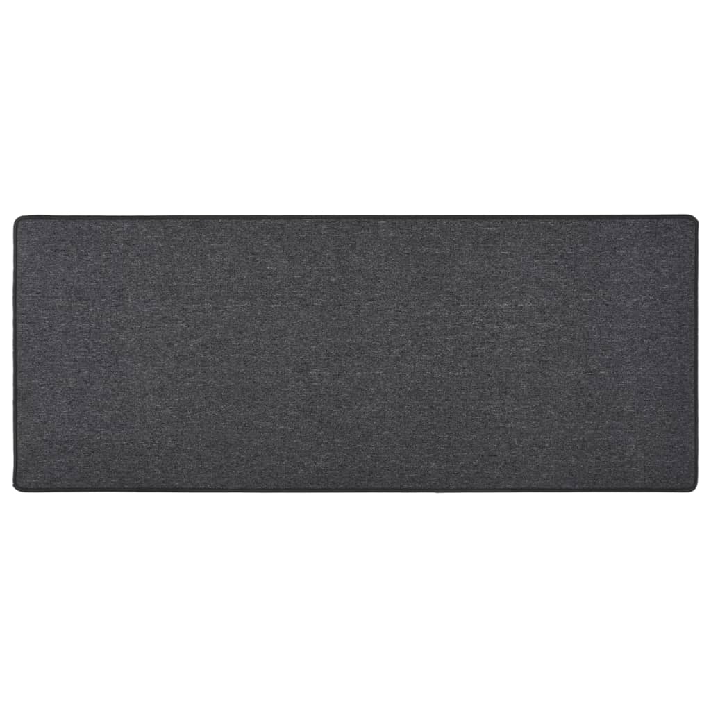 vidaXL Tapijtloper 50x100 cm antracietkleurig