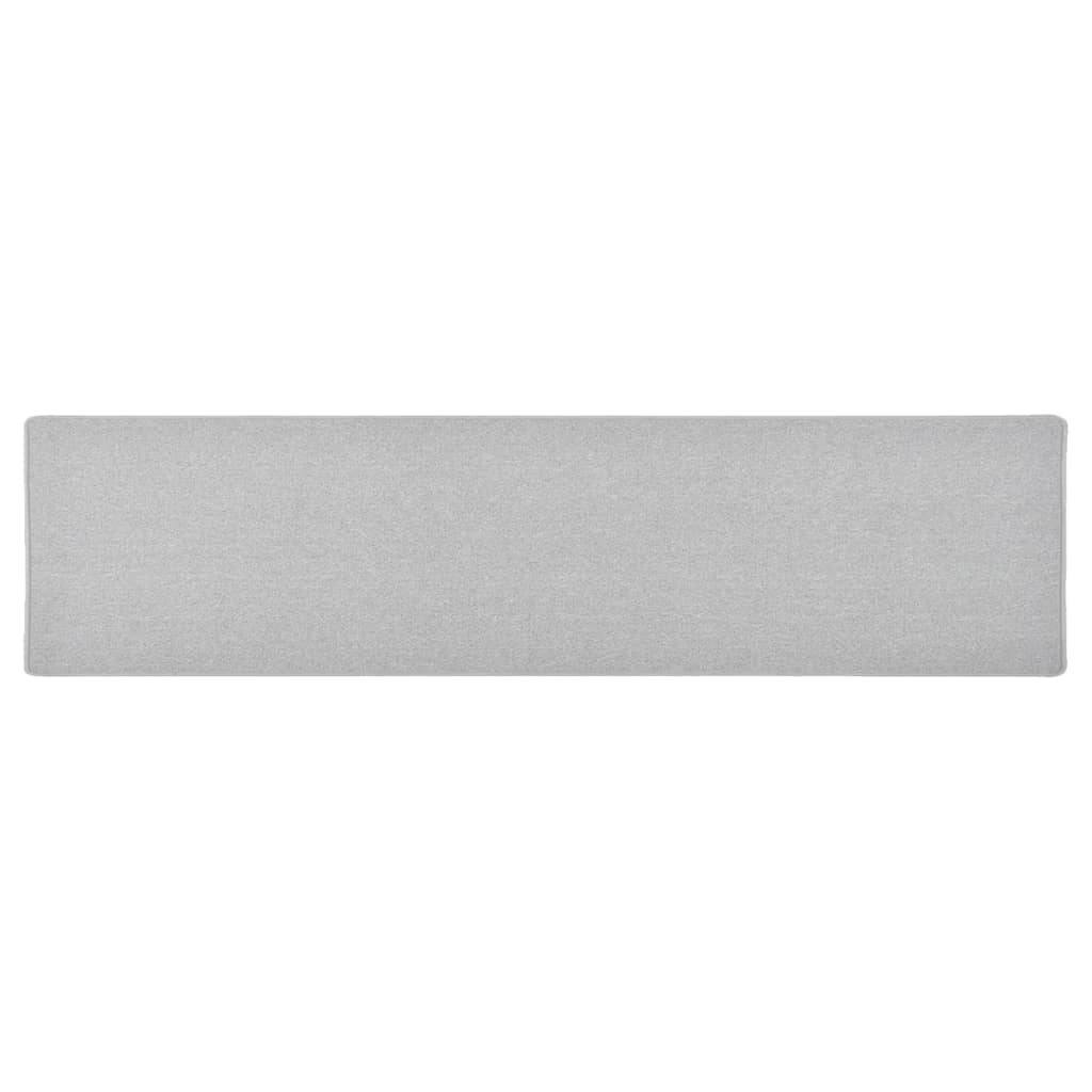vidaXL Tapijtloper 50x100 cm antracietkleurig