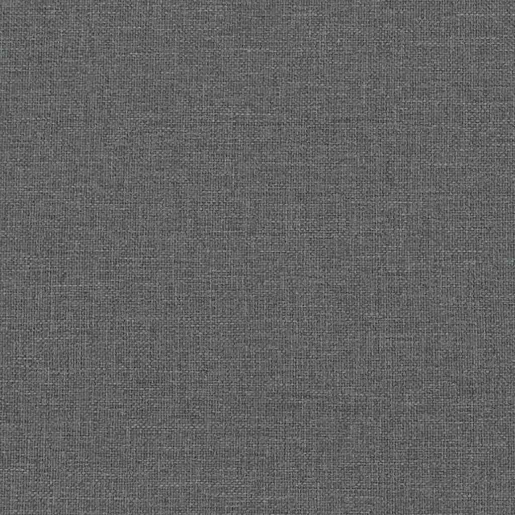 vidaXL Recliner fabric dark grey