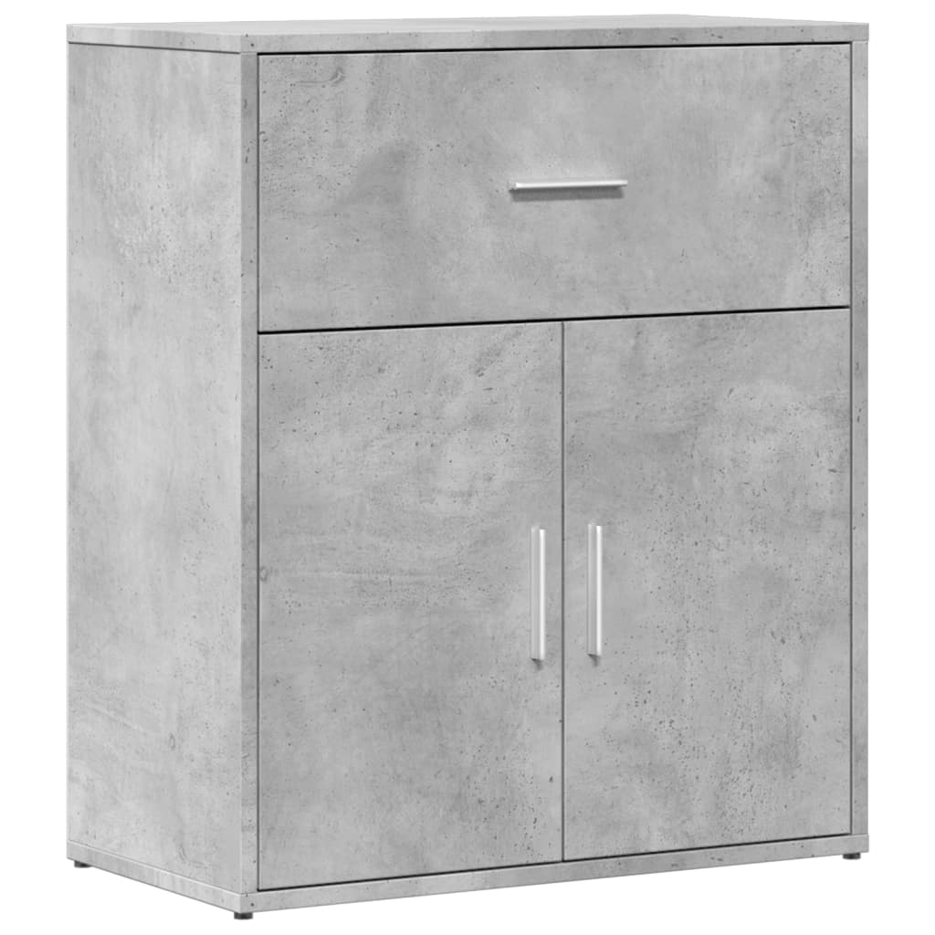 vidaXL Dressoirs 2 st 60x31x70 cm bewerkt hout wit