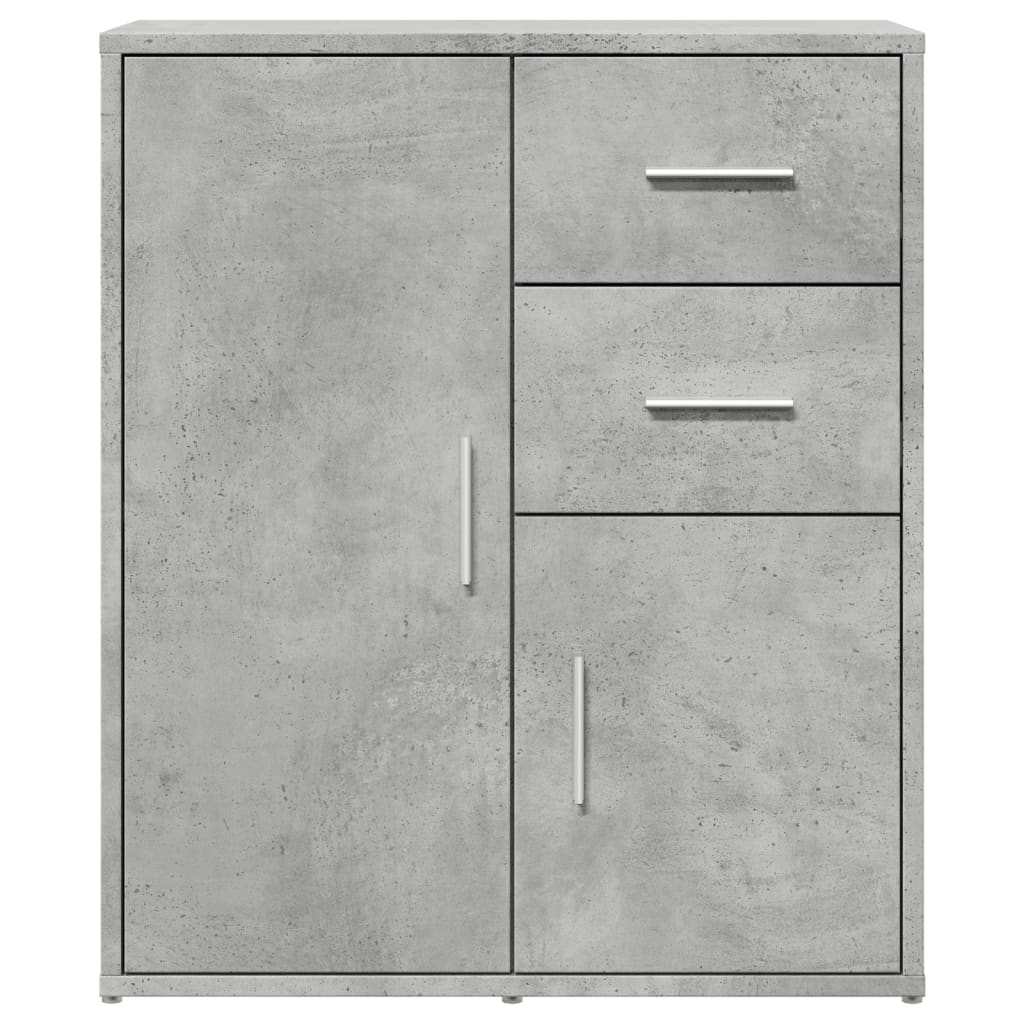 vidaXL Sideboards 2 pcs 60x31x70 cm engineered wood white