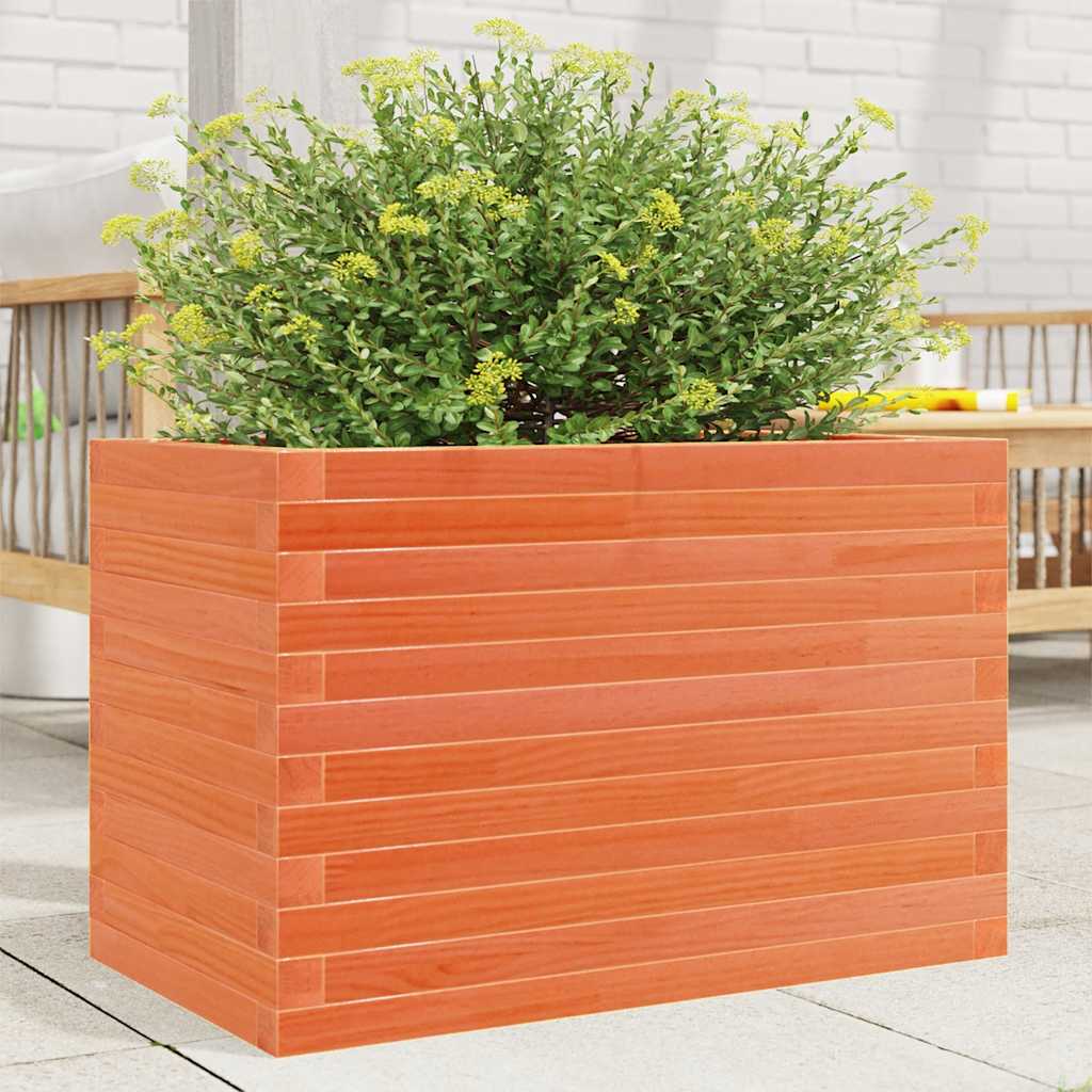 vidaXL Plantenbak 40x40x46 cm massief grenenhout