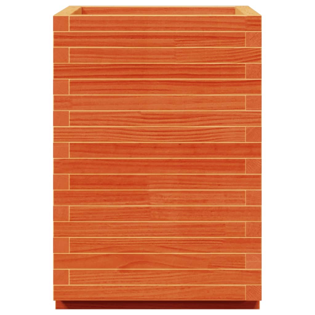 vidaXL Plantenbak 40x40x46 cm massief grenenhout