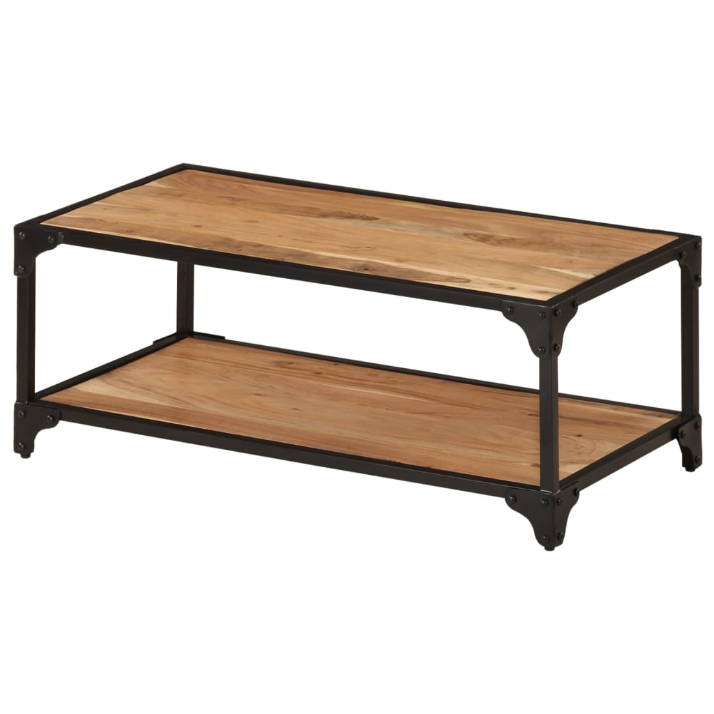vidaXL Coffee table solid reclaimed wood