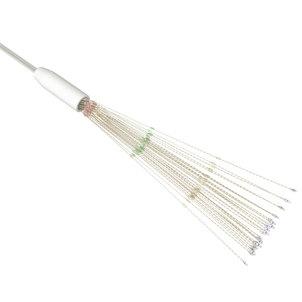 vidaXL Kerstverlichting vuurwerk 140 LED's buiten 20 cm warmwit