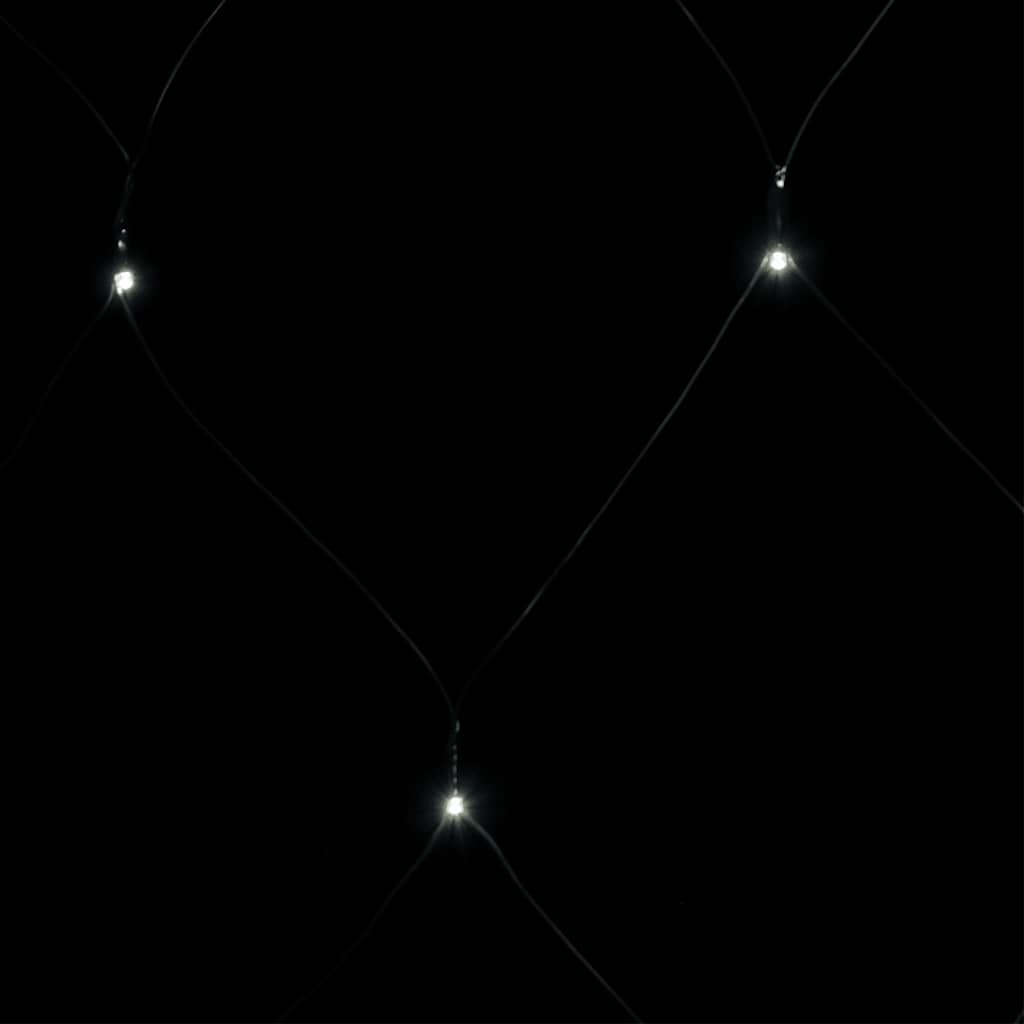 vidaXL Kerstnetverlichting 204 LED's binnen en buiten 3x2 m warmwit