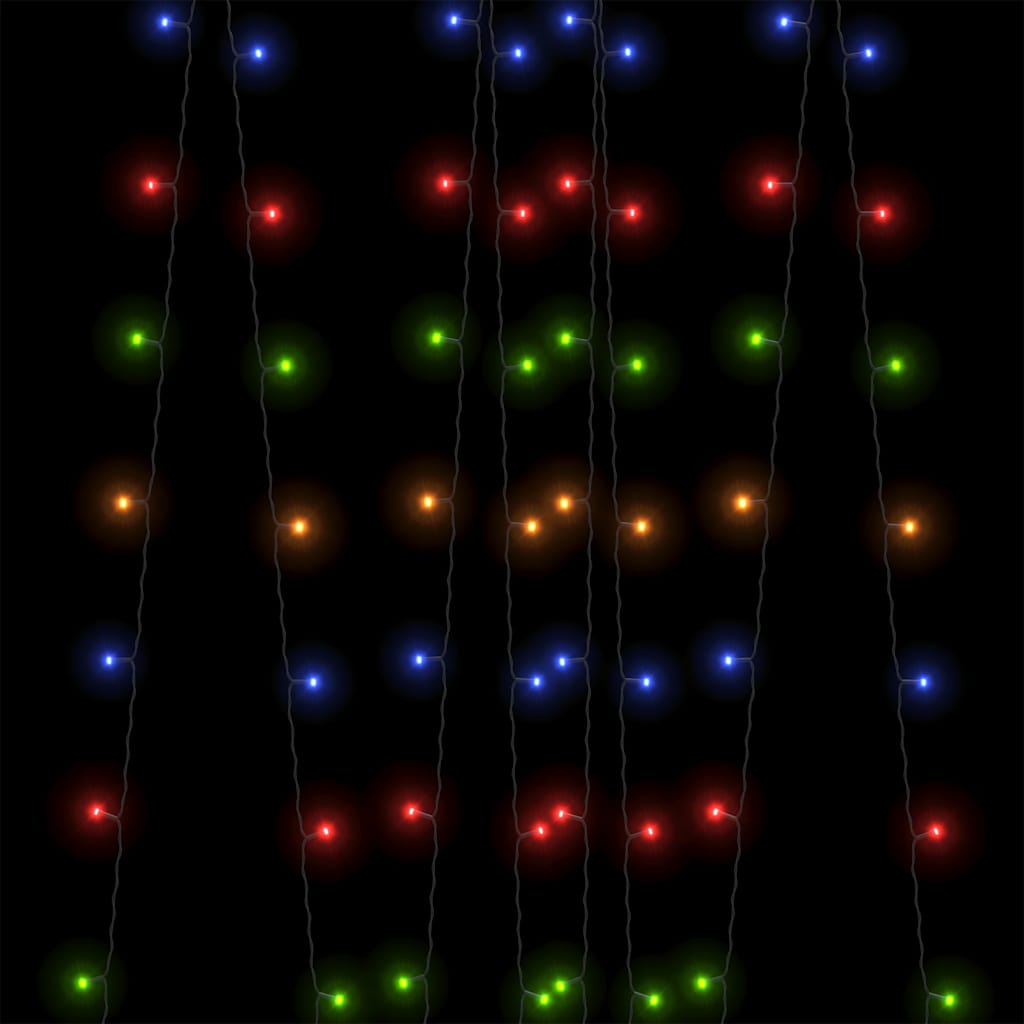 vidaXL Lichtsnoeren 2 st met 2x200 LED's solar binnen/buiten koudwit