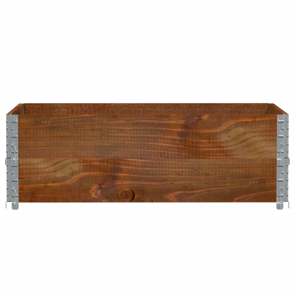 vidaXL Plantenbak 100x50 cm massief grenenhout