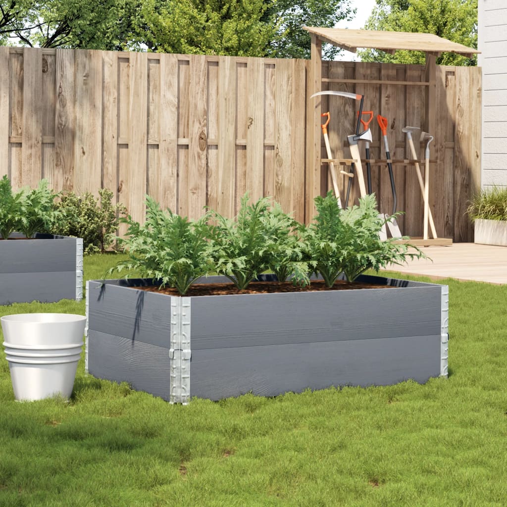vidaXL Plantenbak 100x50 cm massief grenenhout