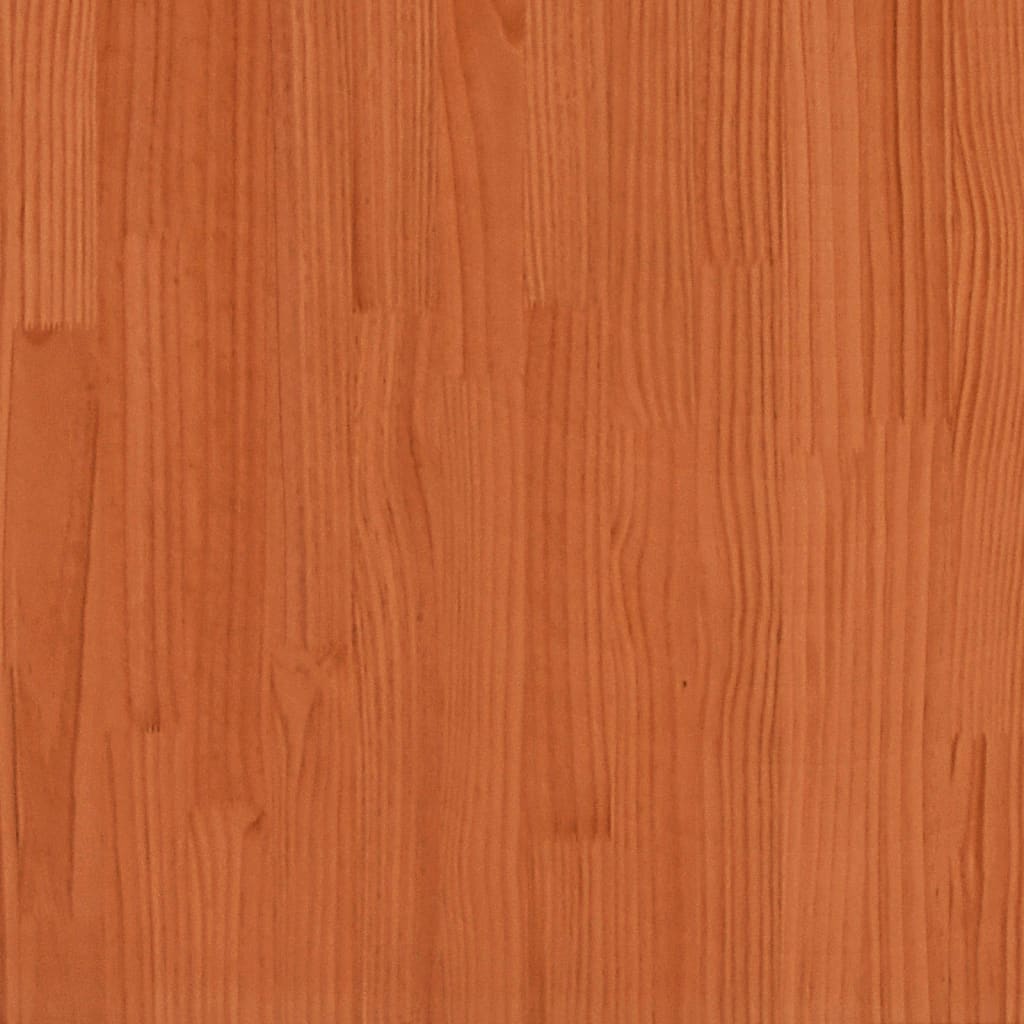 vidaXL 8-Piece Lounge Set with Cushions Solid Pinewood Washed Brown