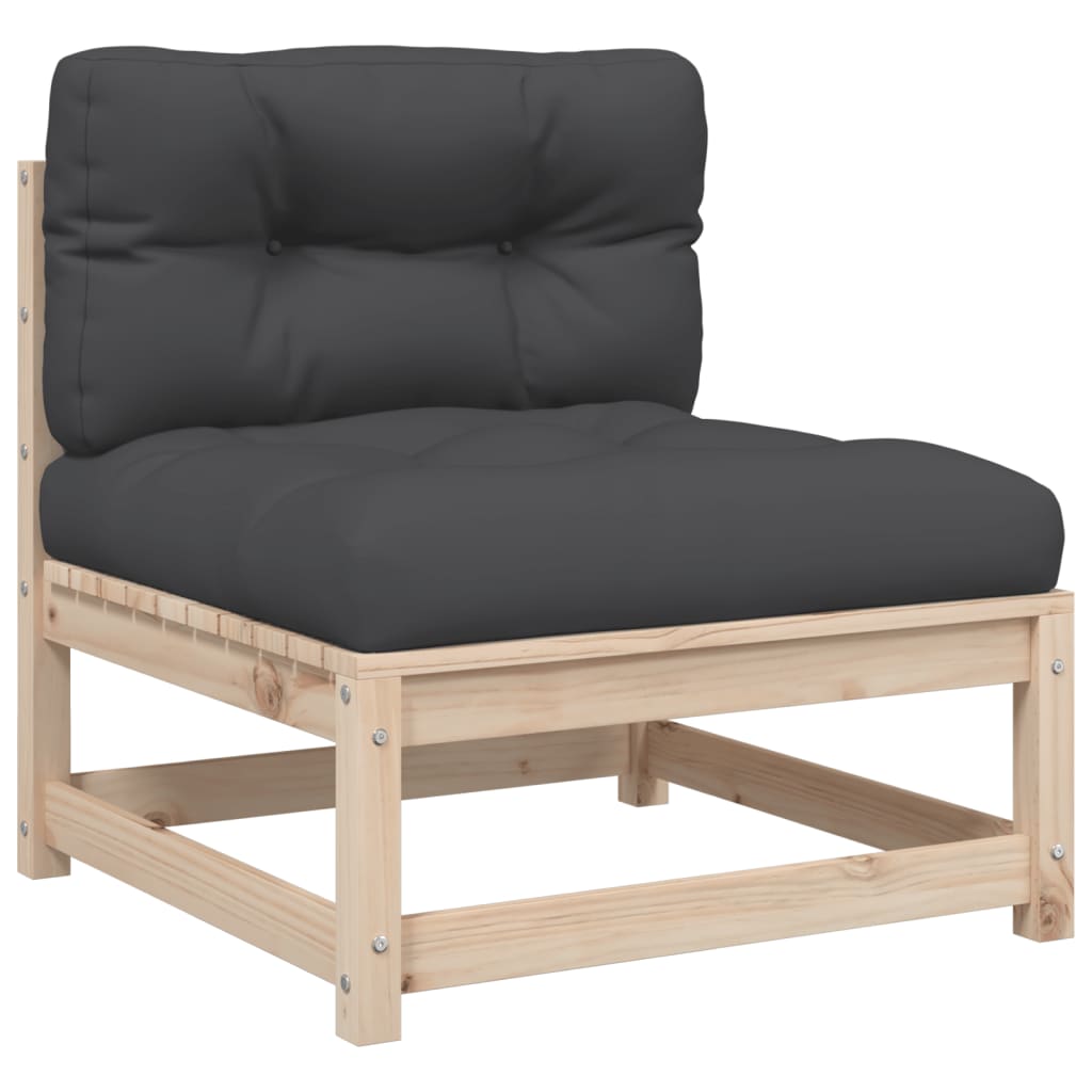 vidaXL 8-delige Loungeset massief grenenhout