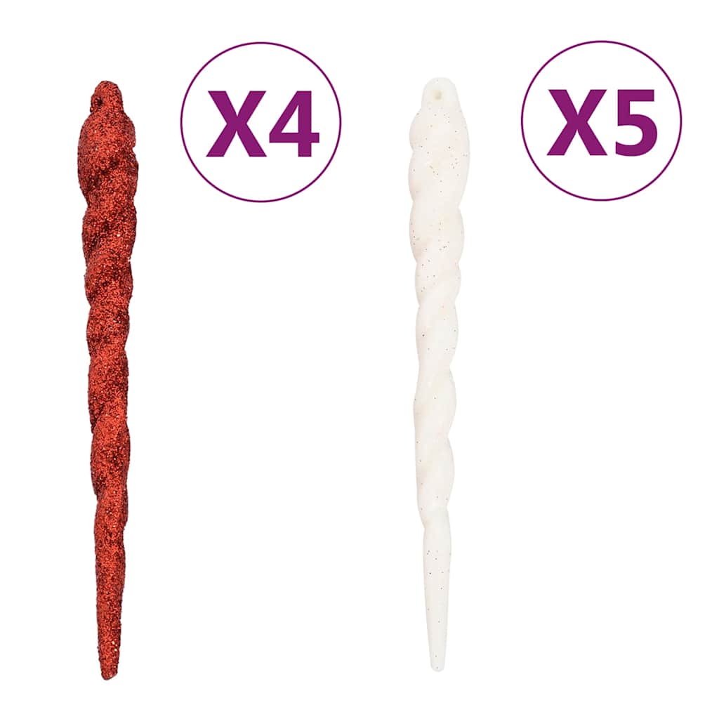 vidaXL 70-delige Kerstballenset goud en rood