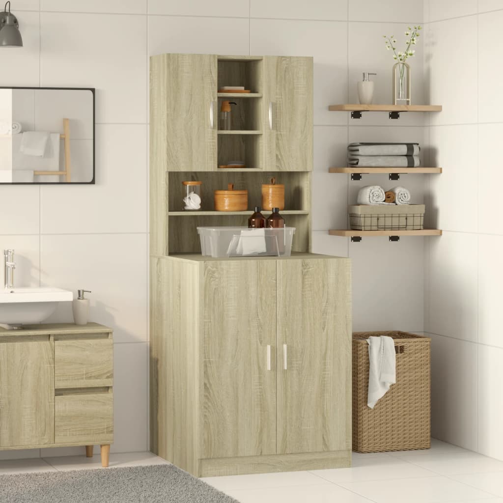 vidaXL Washing Machine Cabinet white