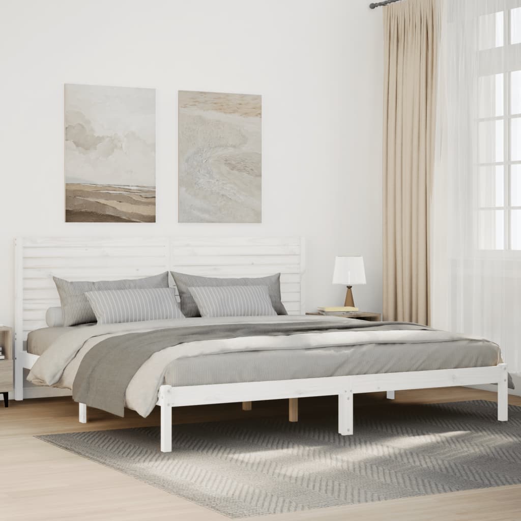 vidaXL Cadre de lit massif hout 75x190 cm