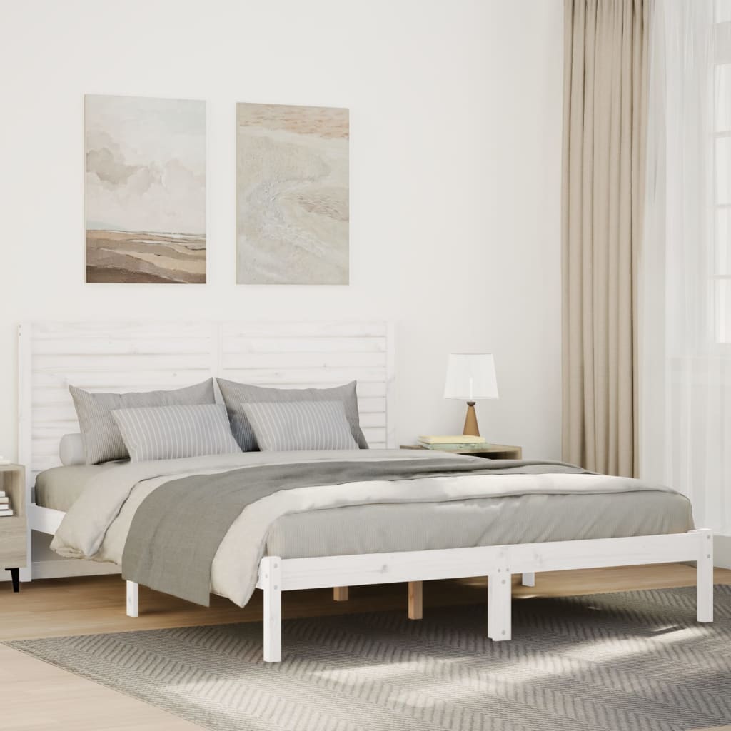 vidaXL Cadre de lit massif hout 75x190 cm