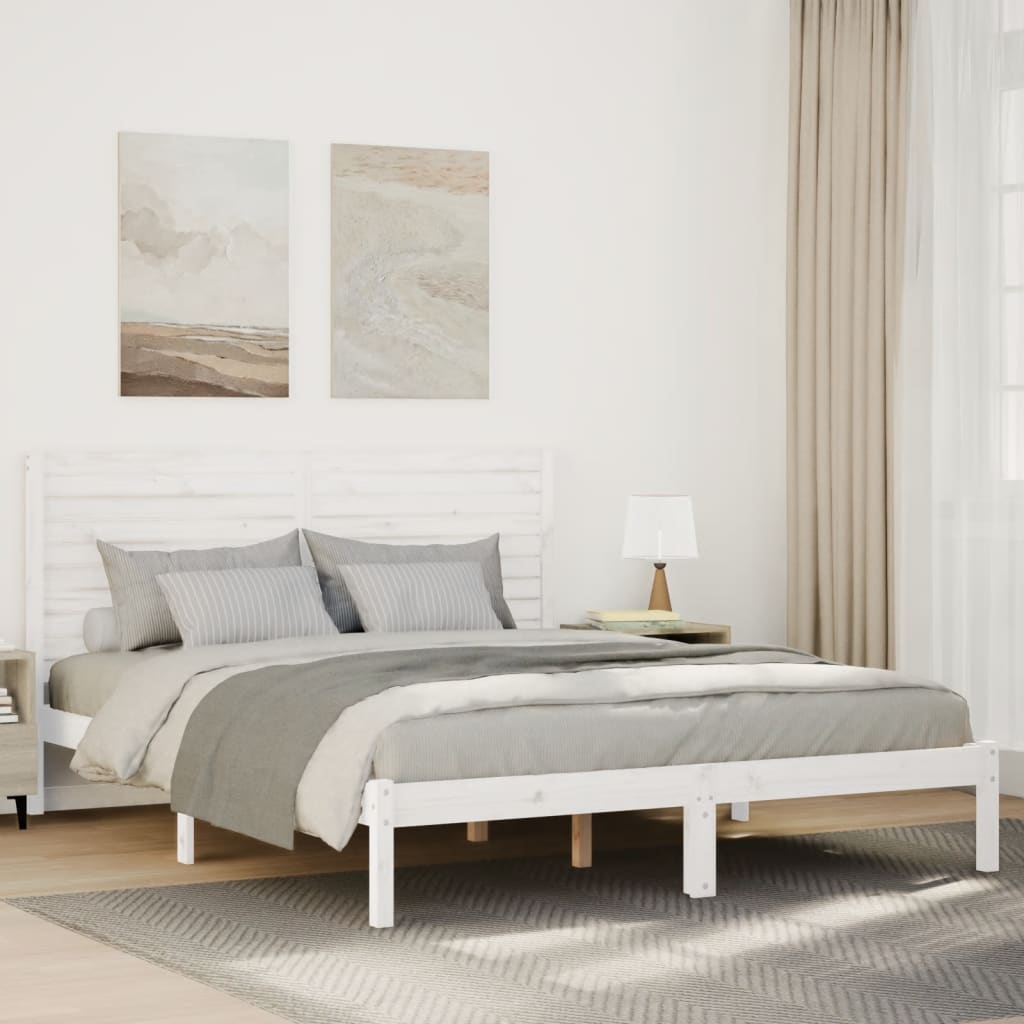 vidaXL Cadre de lit massif hout 75x190 cm