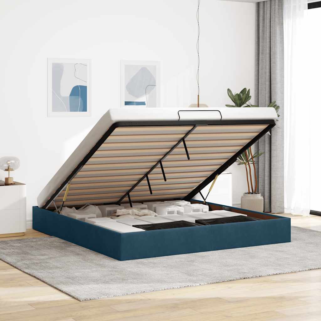 vidaXL Bed Frame without Mattress 80x200 cm Velvet Light Grey