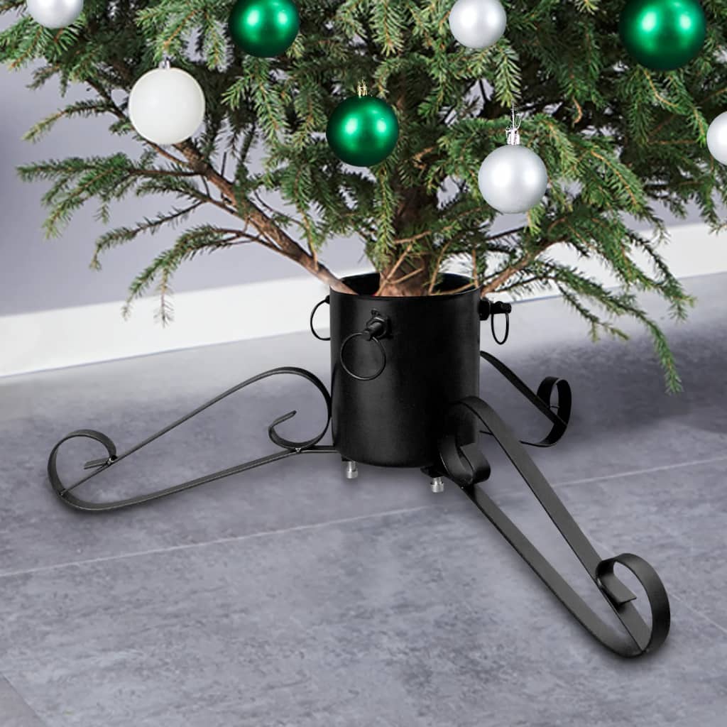 vidaXL Kerstboomstandaard 58x58x21 cm groen