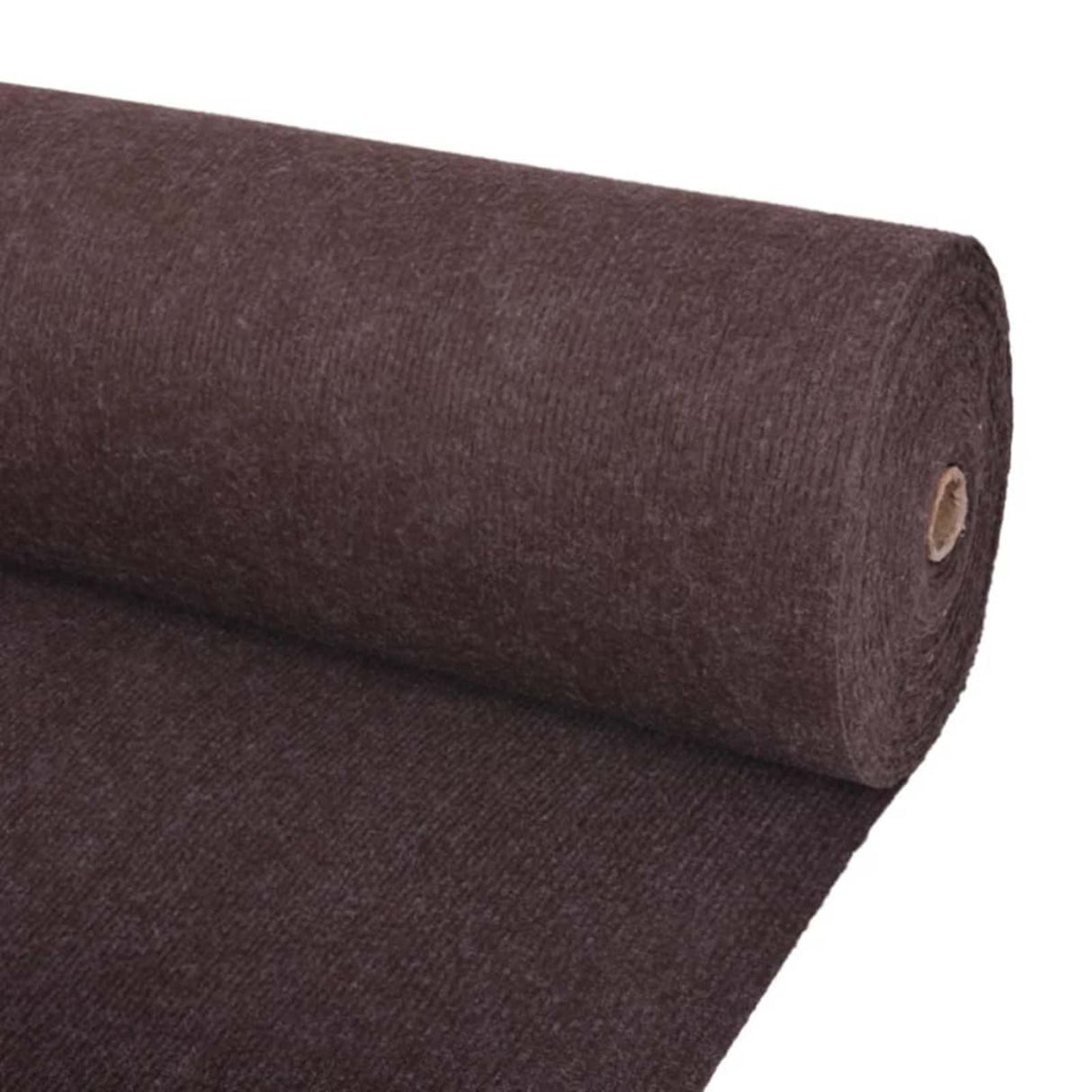 vidaXL Tapijt Antracietkleurig 1,2 x 10 m Polyester