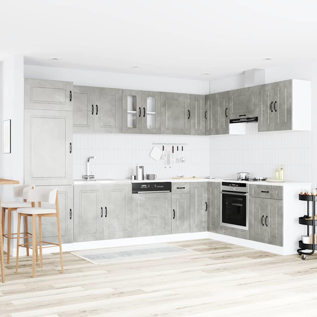 vidaXL Keuken Kast Kalmar Wit 80 x 46 x 81,5 cm Bewerkt hout