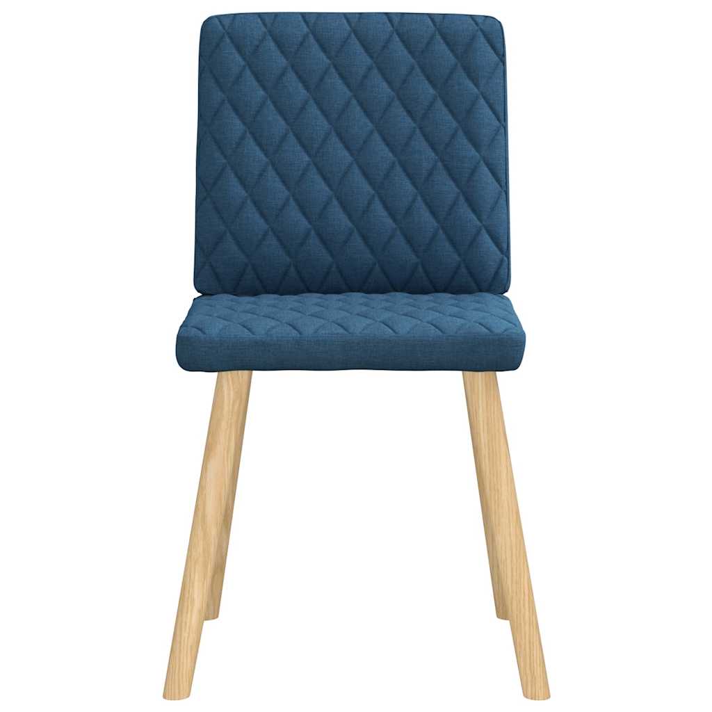 vidaXL Dining Chairs 4 pcs fabric light grey