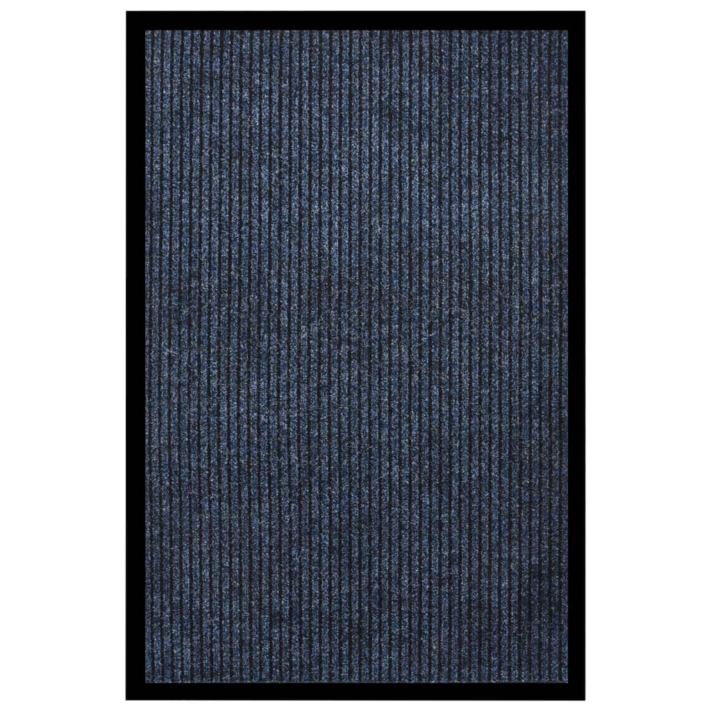 vidaXL Deurmat 40x60 cm gestreept beige