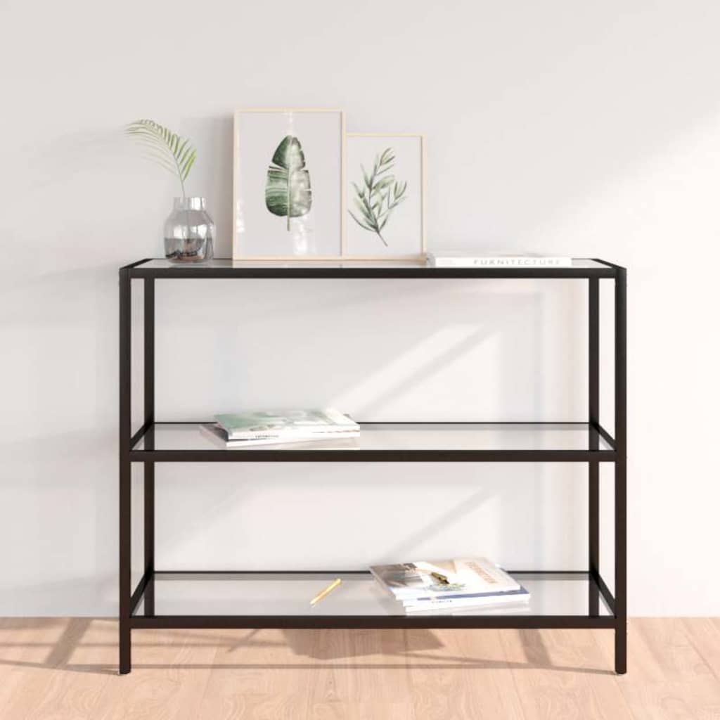 vidaXL Schap 100x36x90 cm gehard glas