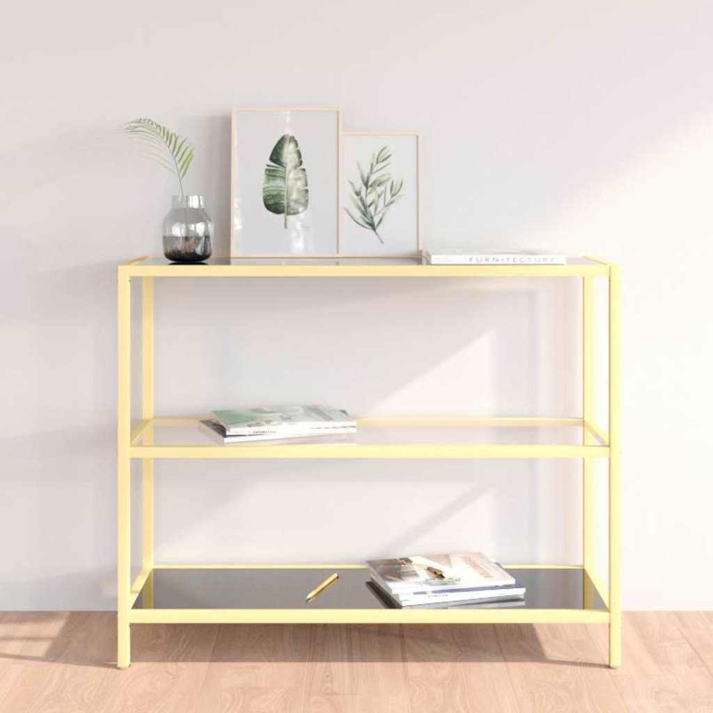 vidaXL Schap 100x36x90 cm gehard glas