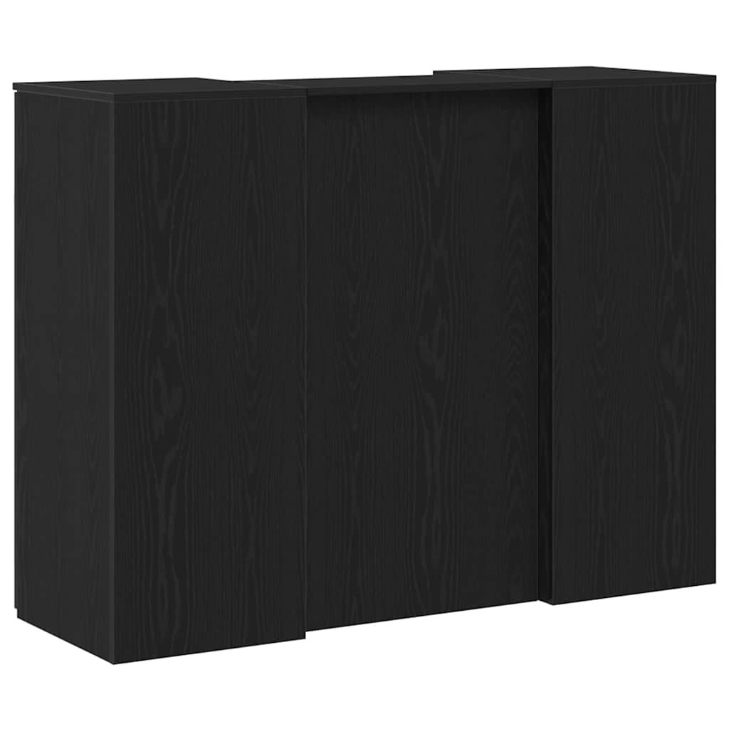 vidaXL Receptiebalie 135x50x103,5 cm bewerkt hout wit