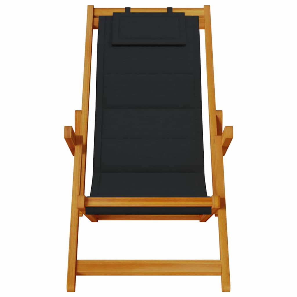 vidaXL Zonstoel 2 pcs Bruin 61.5 x 123 x 82cm Massief acaciahout