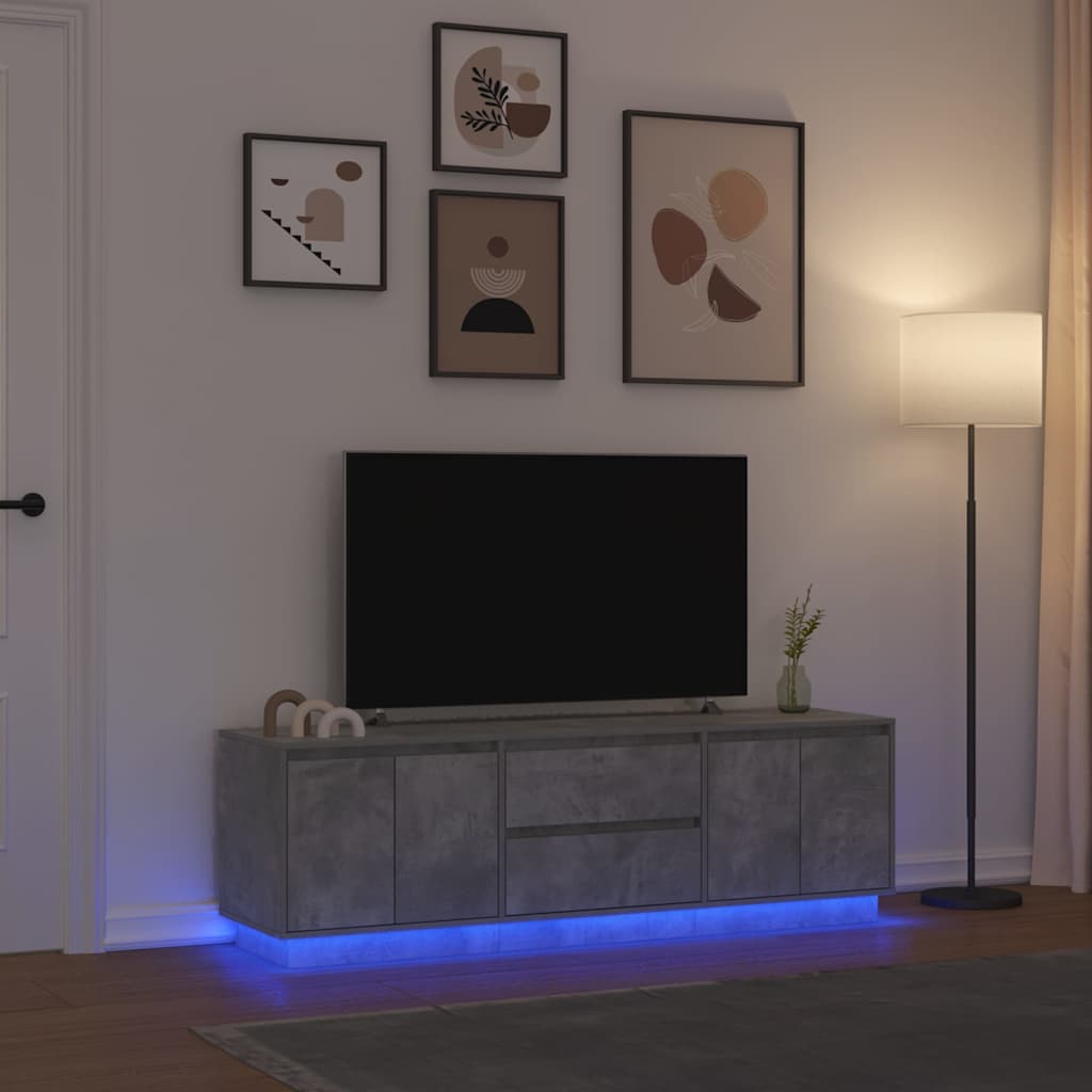 vidaXL Tv-meubel 188,5x41x50 cm spaanplaat wit