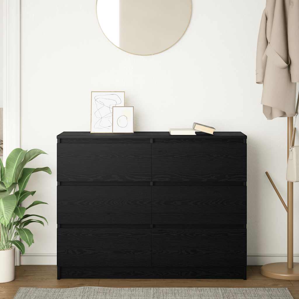 vidaXL Dressoir 100x35x76 cm spaanplaat wit