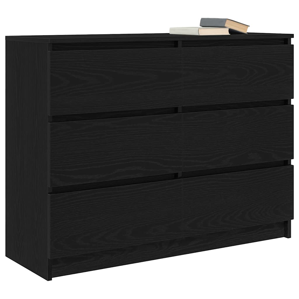 vidaXL Dressoir 100x35x76 cm spaanplaat wit