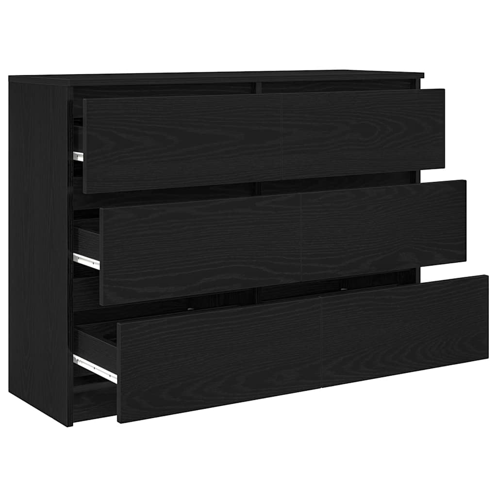 vidaXL Dressoir 100x35x76 cm spaanplaat wit