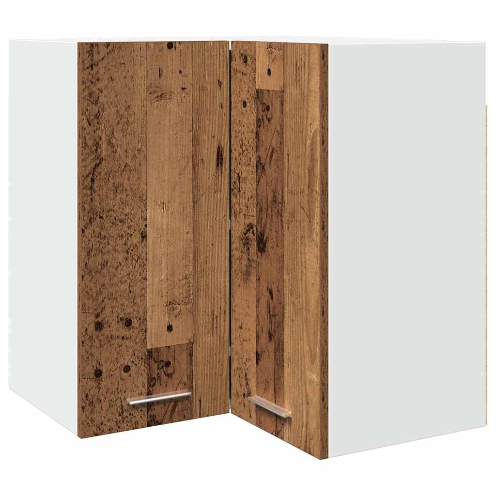 vidaXL 11-Piece Kitchen Cabinet Set Lyon Engineered Wood Old Wood Colour