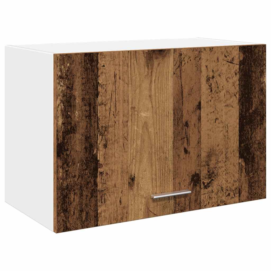 vidaXL 11-Piece Kitchen Cabinet Set Lyon Engineered Wood Old Wood Colour