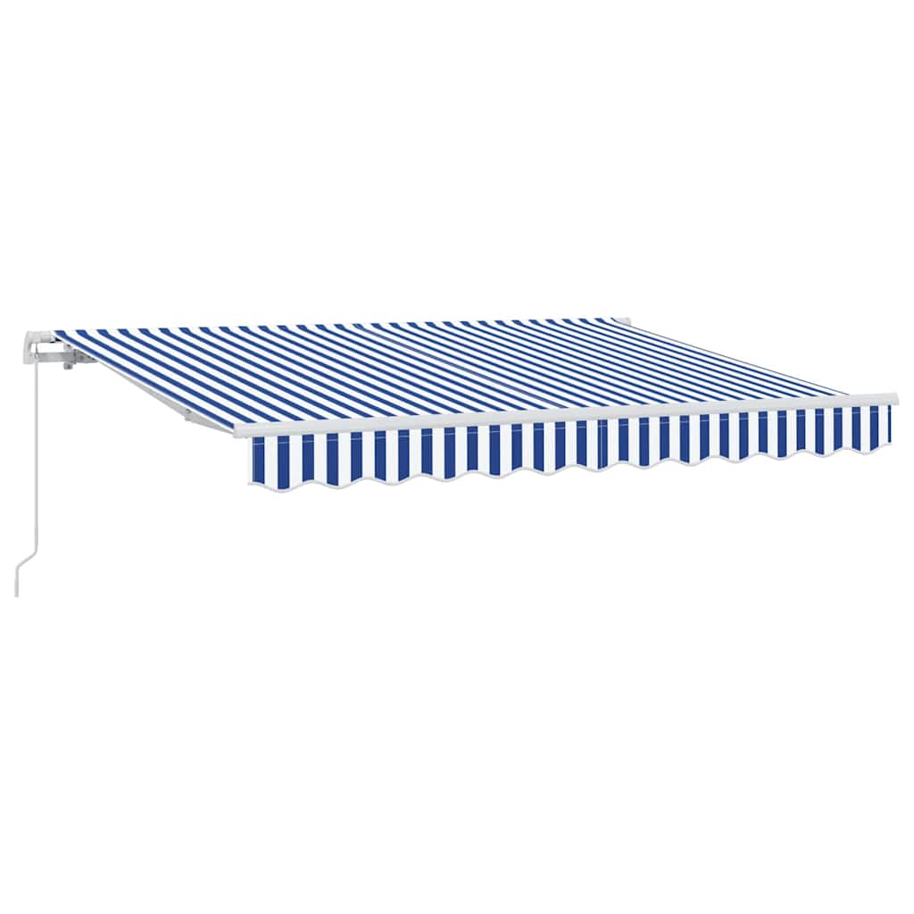 vidaXL Inklapbare Luifel Blauw 250 x 200 cm Stof