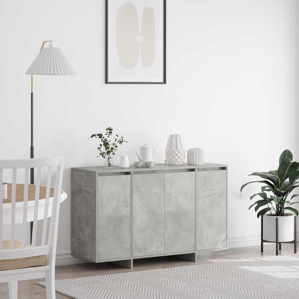 vidaXL Dressoir Wit 120 x 41 x 75 cm Bewerkt hout