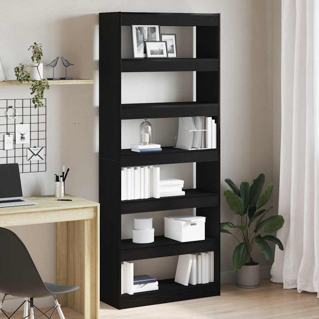 vidaXL Boekenkast met plank Wit 80 x 30 x 198 cm Bewerkt hout