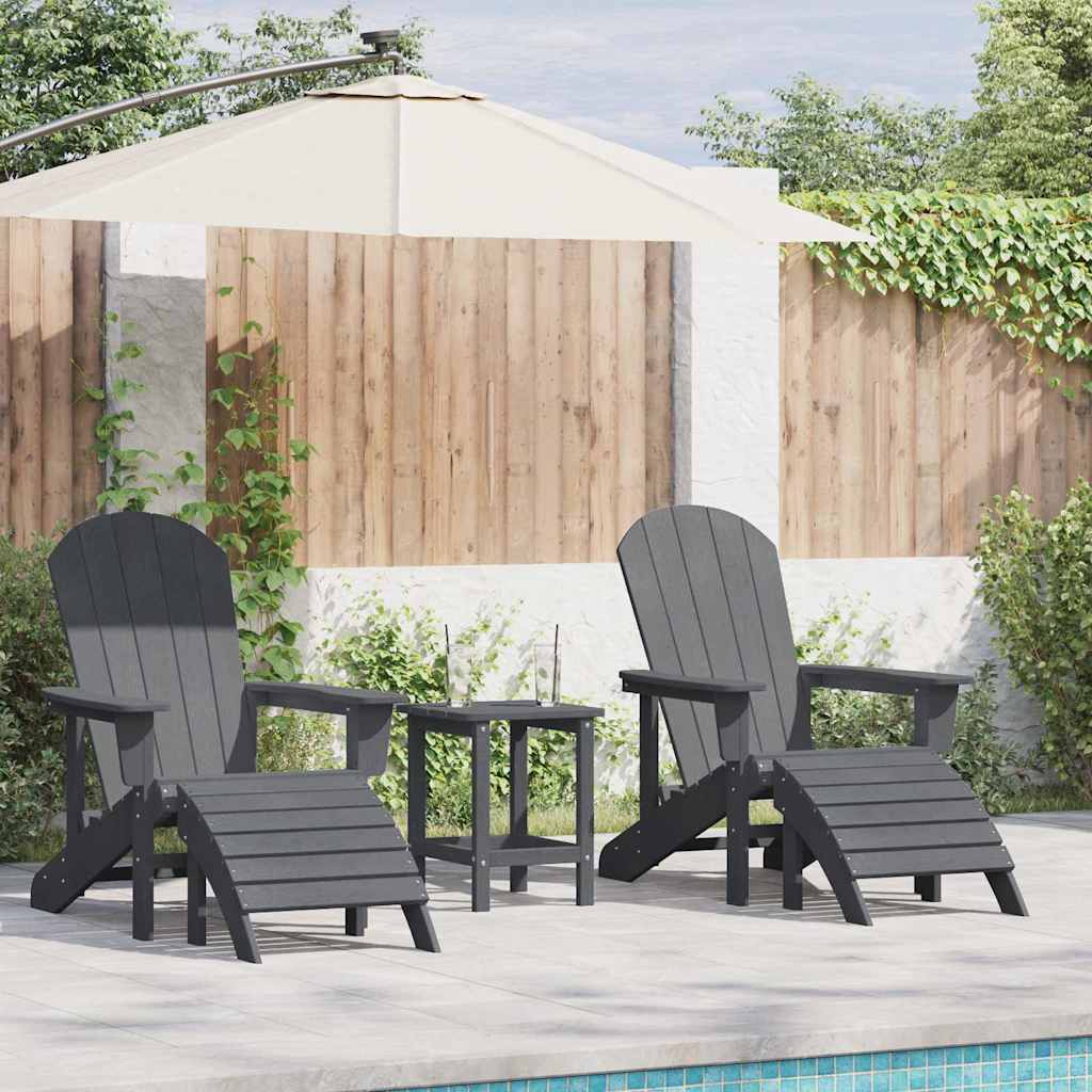 vidaXL Garden chair 2 pcs White 83 x 74 x 92 cm Polyethylene